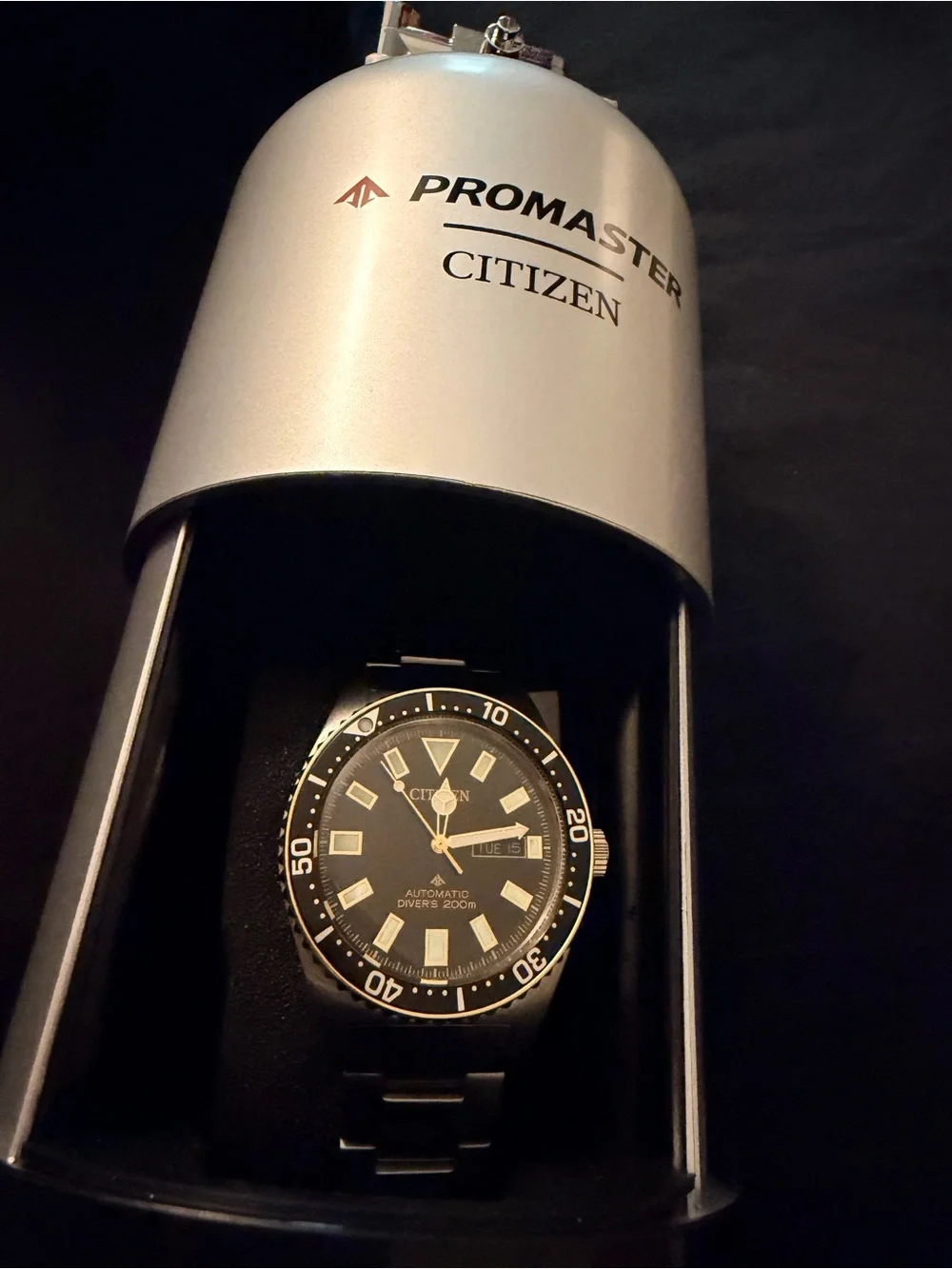 Men’s Automatic Diver 200M Watch - Black